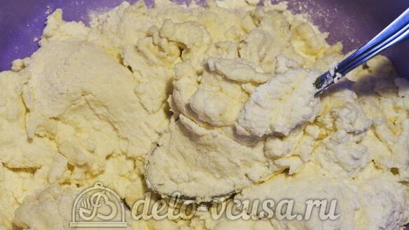 ШАГ 3. сырники с яблоками