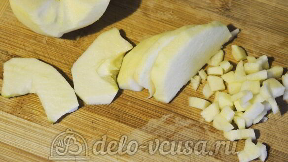 ШАГ 4. сырники с яблоками