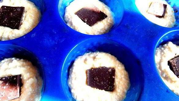 ШАГ 8. сырники в духовке с шоколадом