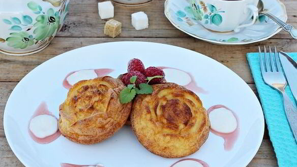 ШАГ 8. сырники в силиконовой форме в духовке