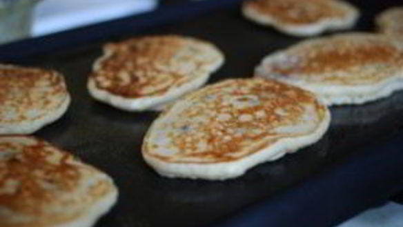 ШАГ 3. творожники с голубикой