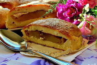 Творожники с яблоками