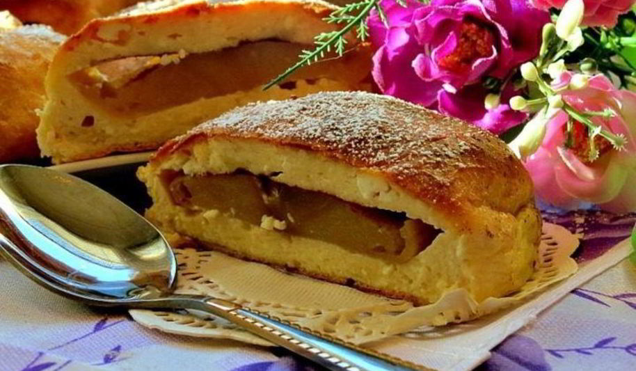 Рецепт творожники с яблоками