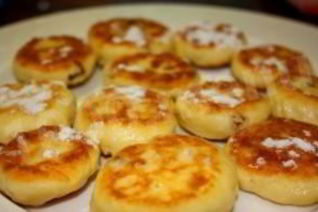 Вегетарианские сырники без яиц