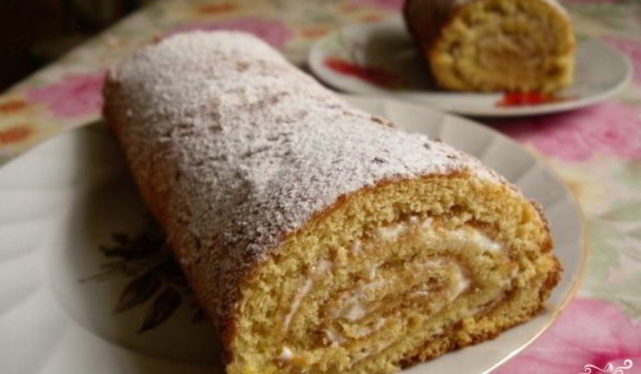 Рецепт бисквитное тесто для рулета
