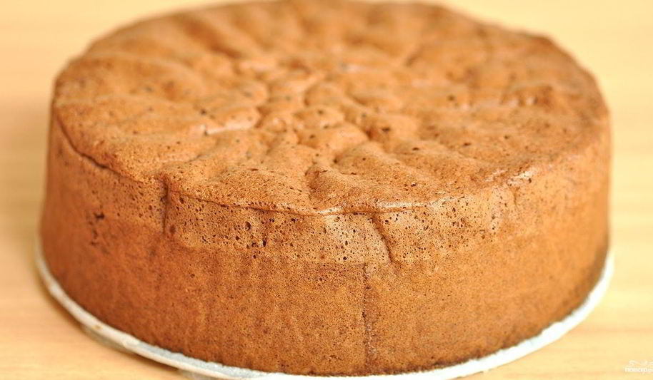 Рецепт бисквитное тесто со сгущенкой