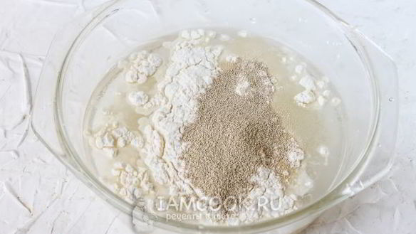 ШАГ 4. дрожжевое тесто на воде