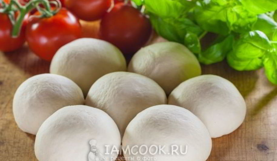 Рецепт классическое тесто для пиццы