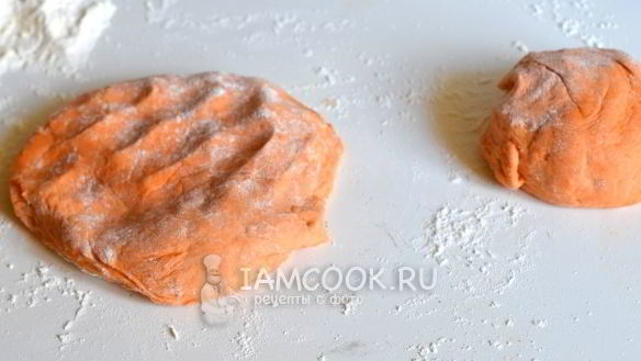 ШАГ 6. красное тесто