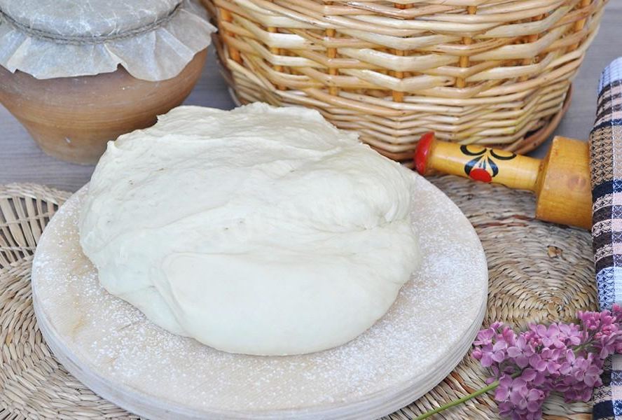 Простое тесто на простокваше