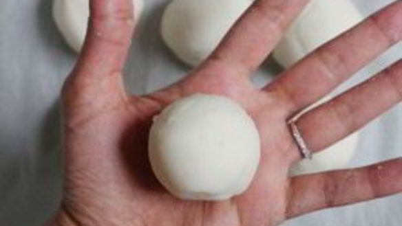 ШАГ 3. рисовое тесто