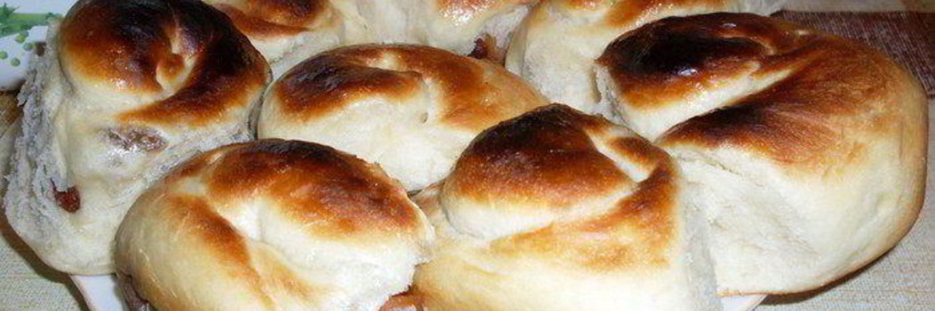 Сдобное дрожжевое тесто и булочки