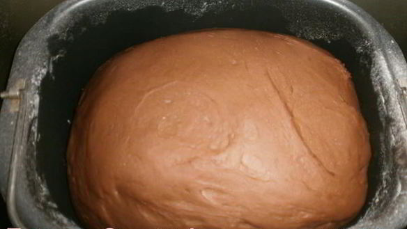 ШАГ 4. шоколадное дрожжевое тесто
