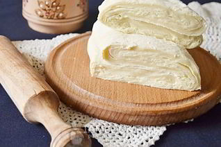 Слоеное бездрожжевое тесто