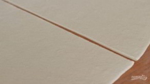 ШАГ 3. слоеное тесто без яиц