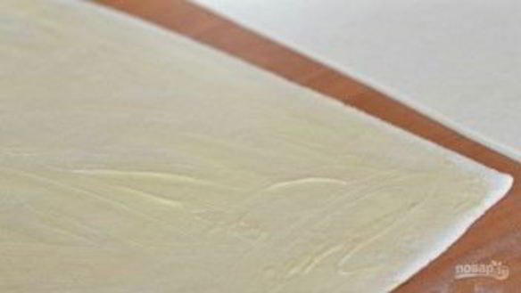 ШАГ 4. слоеное тесто без яиц