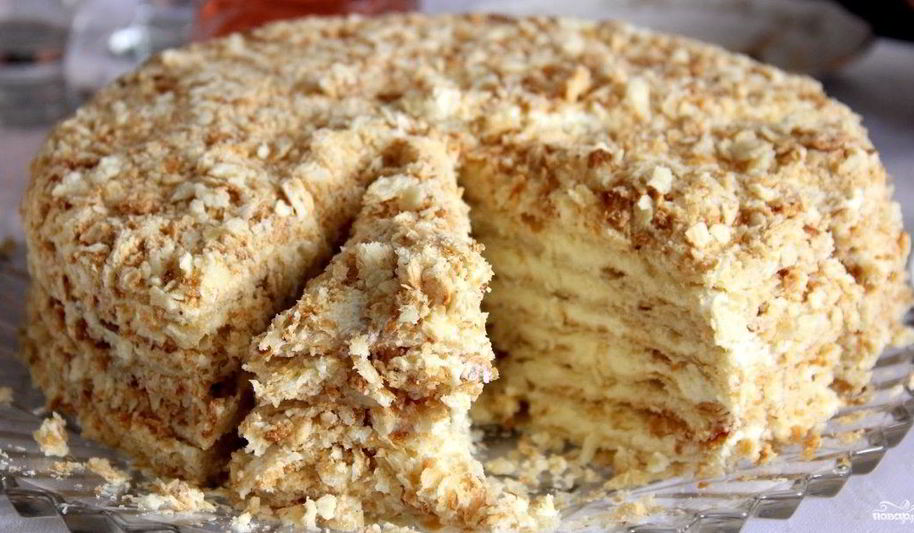 Рецепт слоеное тесто для наполеона