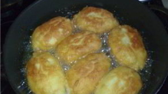 ШАГ 3. тесто для пирожков на сковороде