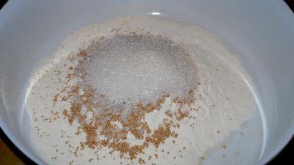 ШАГ 2. тесто для пиццы da italia