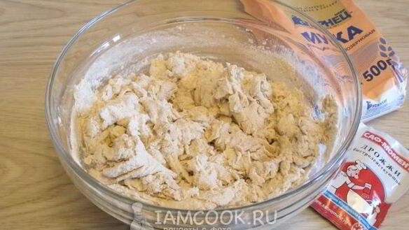 ШАГ 6. тесто для пиццы из цельнозерновой муки