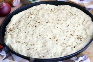 Тесто для пиццы на кефире