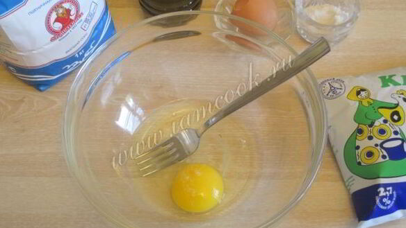 ШАГ 3. тесто для пиццы на кефире