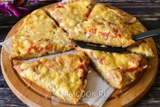 Тесто для пиццы на сметане и майонезе