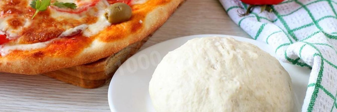 Тесто для пиццы на сухих дрожжах