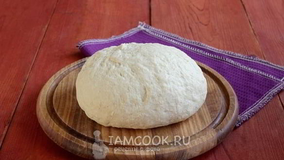 ШАГ 10. тесто для пиццы на живых дрожжах