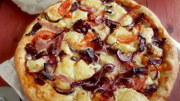 ШАГ 12. тесто для пиццы на живых дрожжах