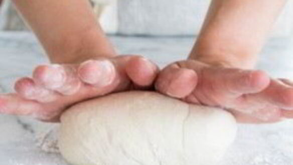 ШАГ 5. тесто для пиццы в духовке