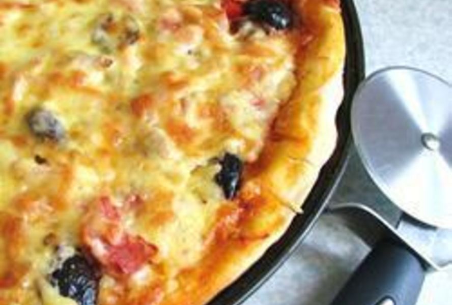 Тесто для пиццы в хлебопечке