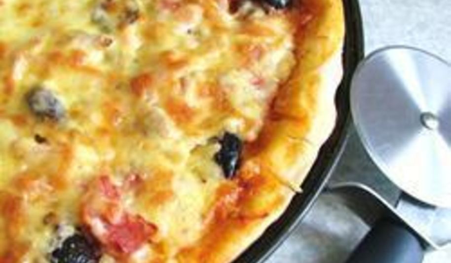 Рецепт тесто для пиццы в хлебопечке