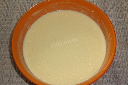 Тесто для толстых блинов на молоке