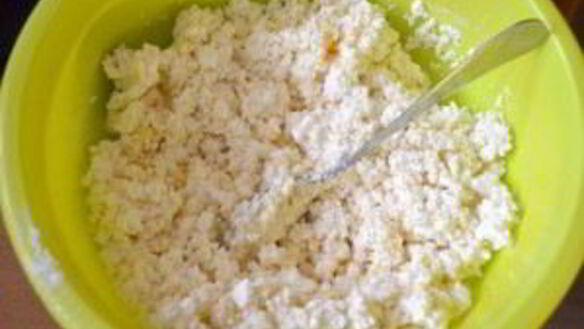 ШАГ 2. тесто для творожной запеканки