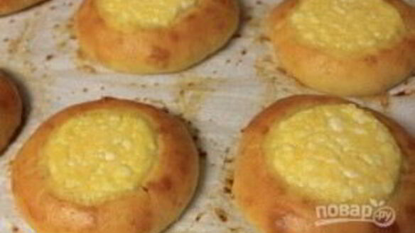 ШАГ 8. тесто для ватрушек с творогом