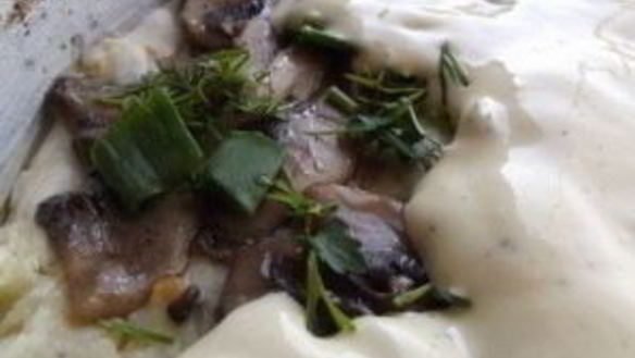 ШАГ 8. тесто из картофельного пюре