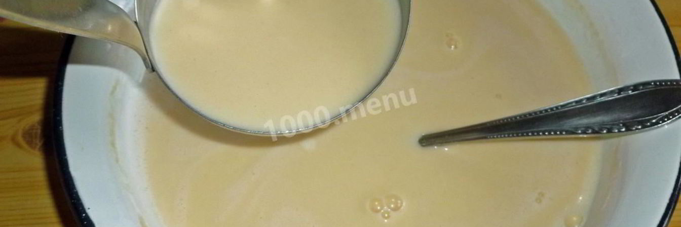 Тесто на блины на сыворотке