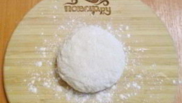 ШАГ 3. тесто на кефире без яиц