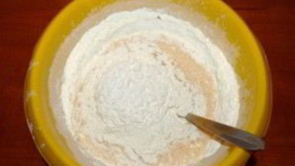 ШАГ 3. тесто на кефире для пирожков