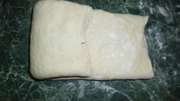 ШАГ 6. тесто на кефире