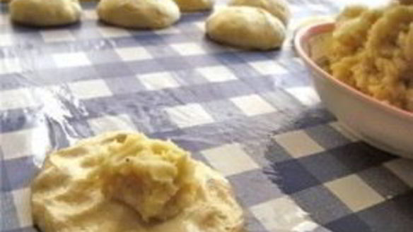 ШАГ 2. тесто на пирожки с картошкой