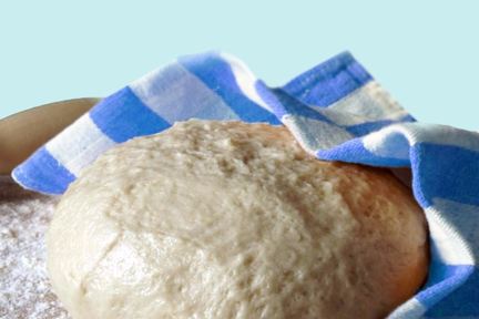 Тесто на сухом молоке сдобное