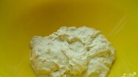 ШАГ 2. тесто на закваске для пирожков