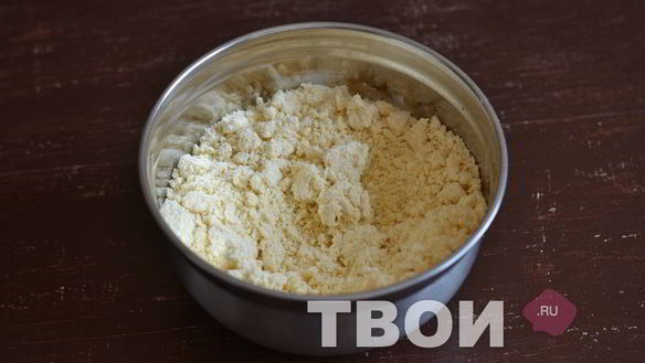 ШАГ 4. тесто на желтках