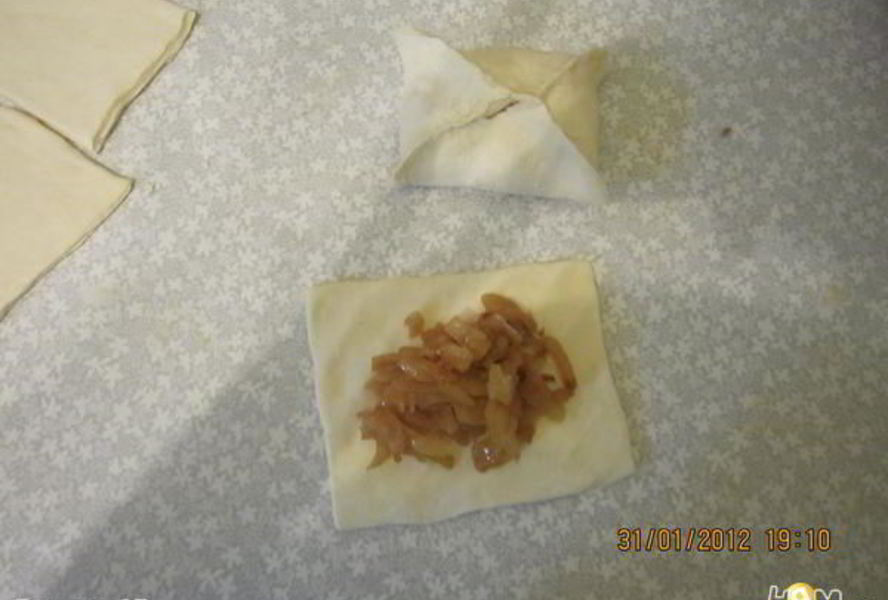 Тесто слоеное бездрожжевое для пирожков