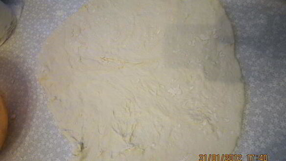 ШАГ 3. тесто слоеное бездрожжевое для пирожков
