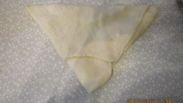 ШАГ 5. тесто слоеное бездрожжевое для пирожков