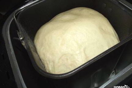 Тесто в хлебопечке для пирогов