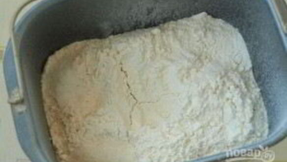 ШАГ 2. тесто в хлебопечке
